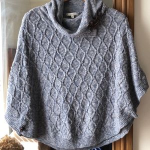 Tyler Boe Cable Knit Cape